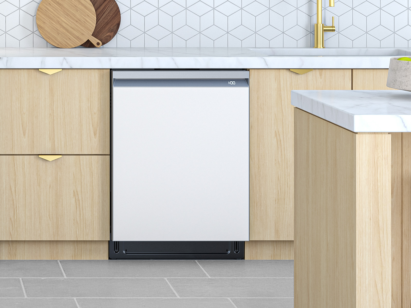 SamsungUS/home/home-appliances/dishwashers/rotary/06202022/DW80B7070AP_03_Lifestyle_White_Glass_SCOM.jpg