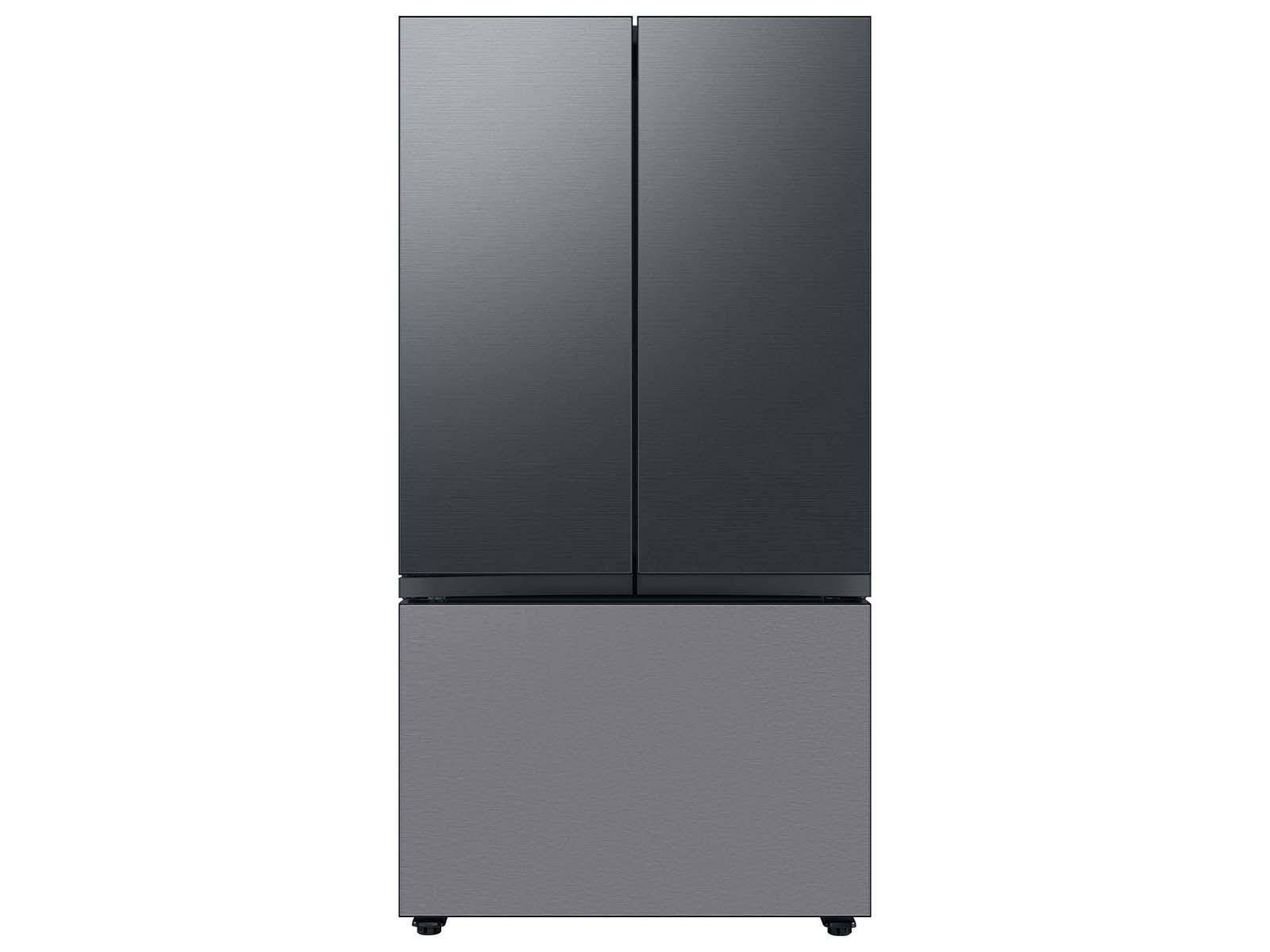 Thumbnail image of Bespoke 3-Door French Door Refrigerator Panel in Stainless Steel - Bottom Panel