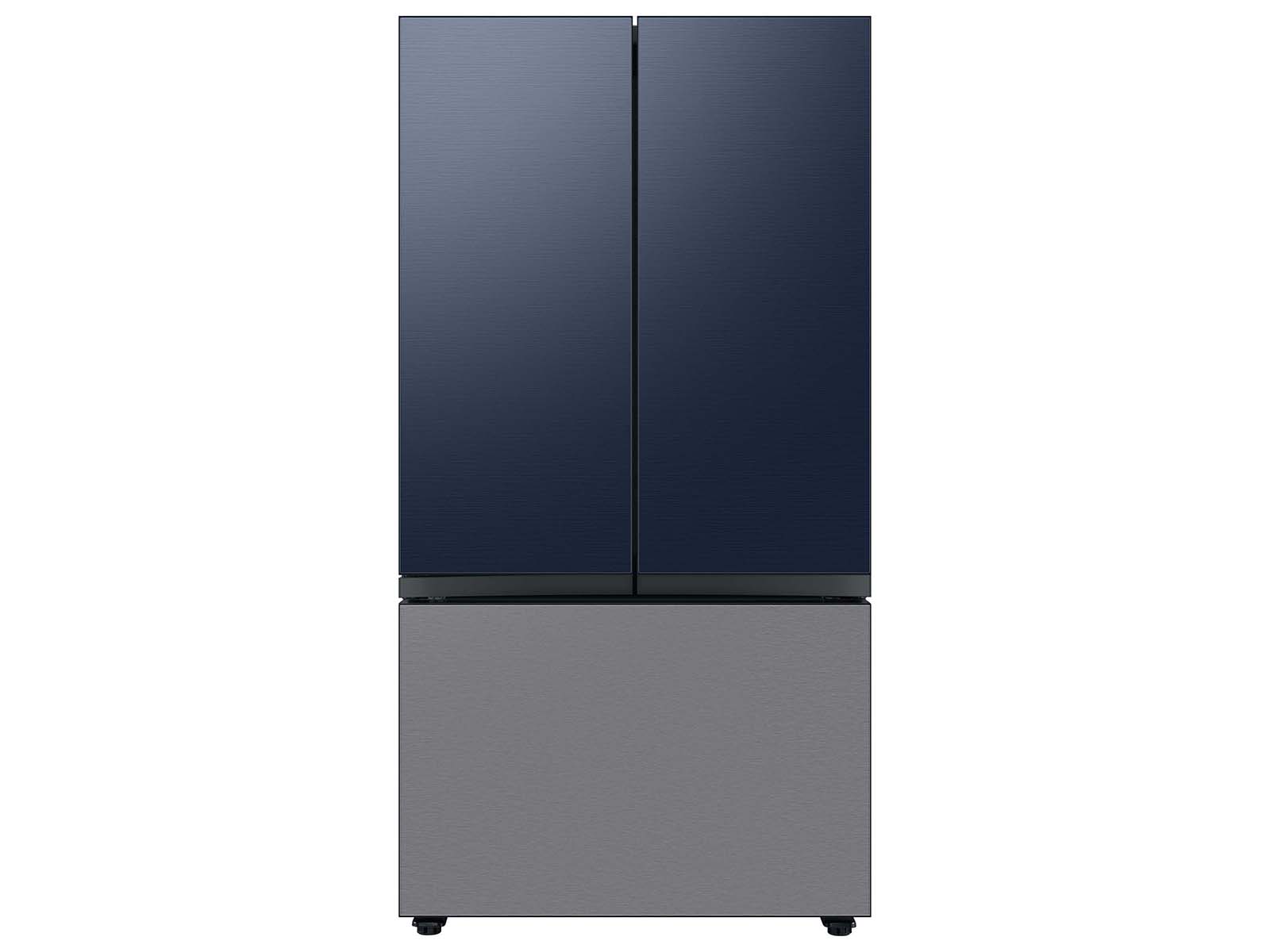Thumbnail image of Bespoke 3-Door French Door Refrigerator Panel in Stainless Steel - Bottom Panel