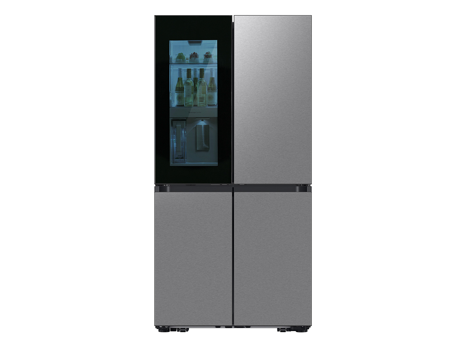 Thumbnail image of Bespoke 29 cu. ft. 4-Door Flex™ Refrigerator with Beverage Zone™ & Auto Open Door in Stainless Steel