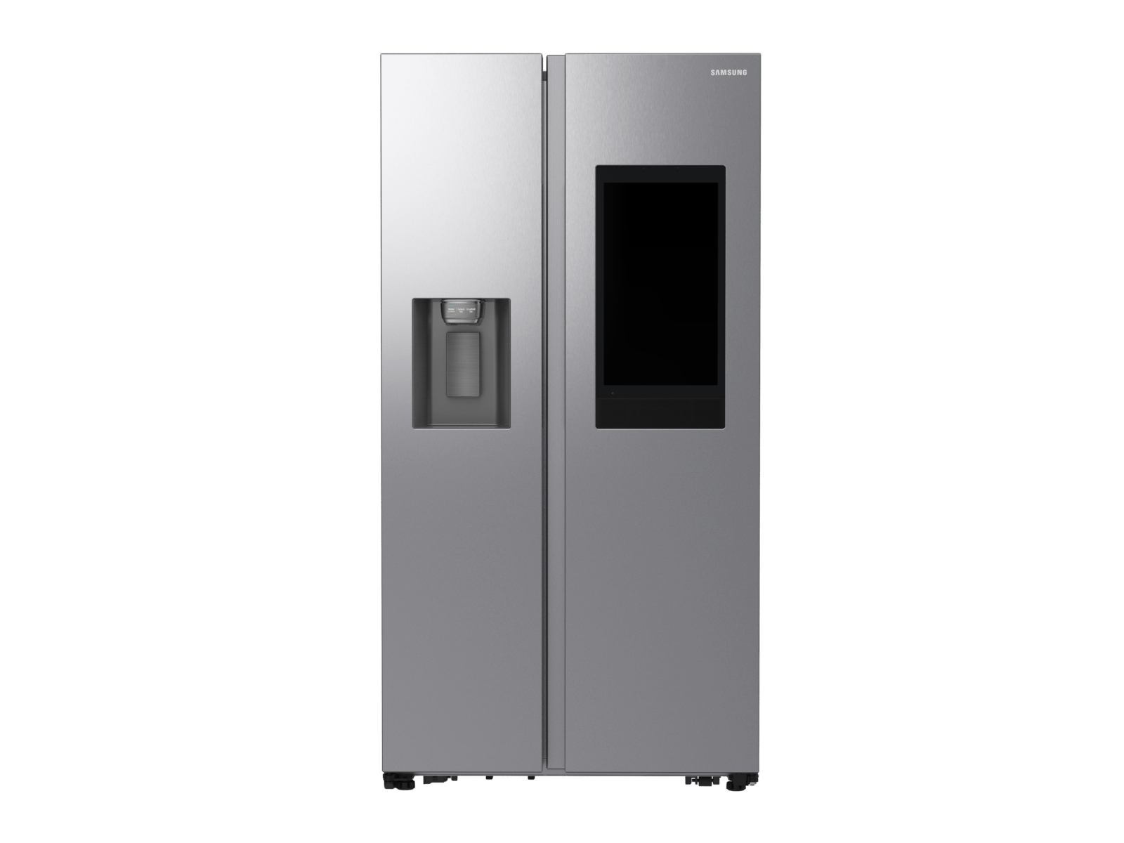 26.7 cu. ft. Large Capacity Side-by-Side Refrigerator with Touch Screen Family Hub™ in Stainless Steel