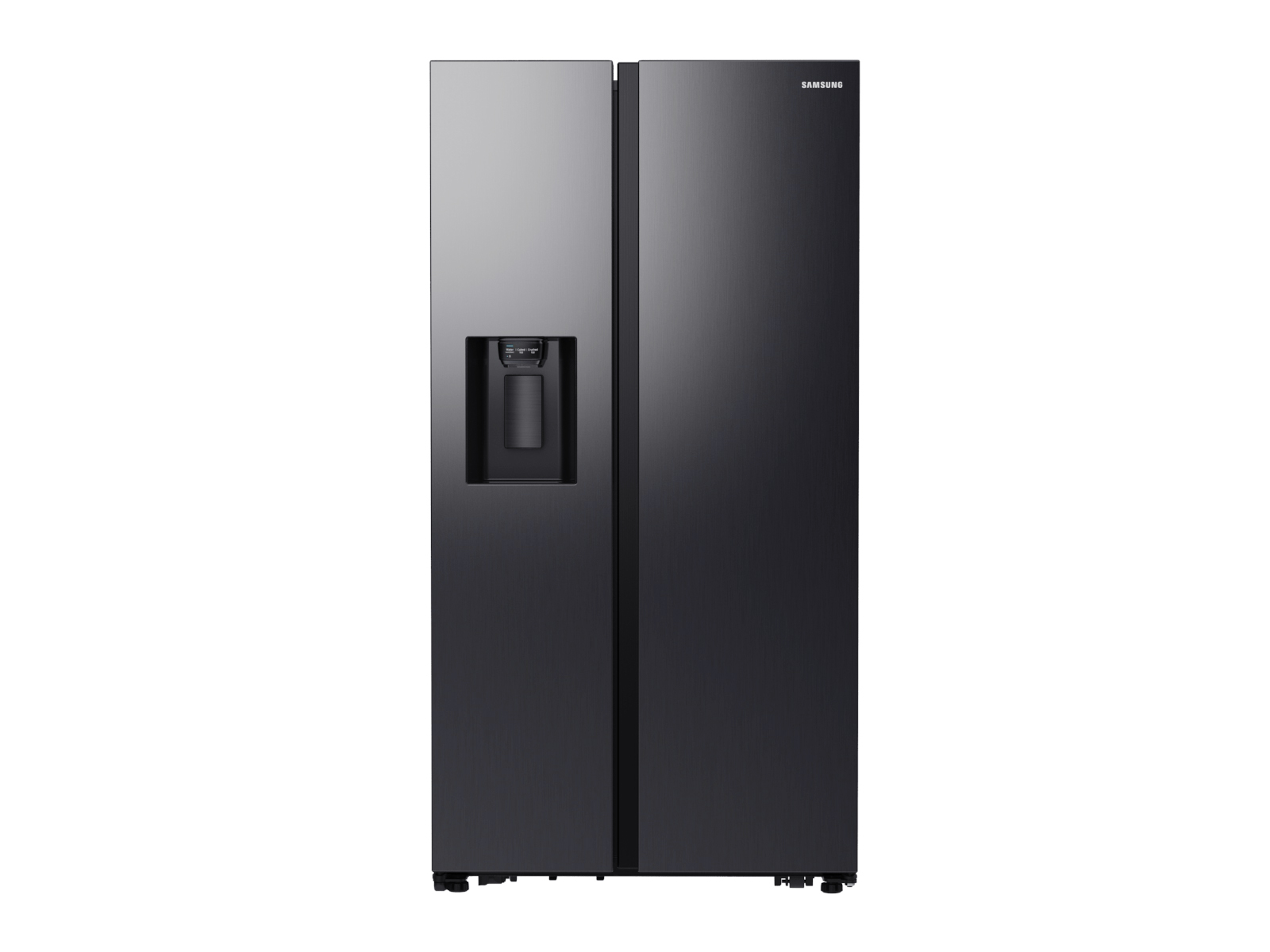 27.4 cu. ft. Large Capacity Side-by-Side Refrigerator in Black Stainless Steel