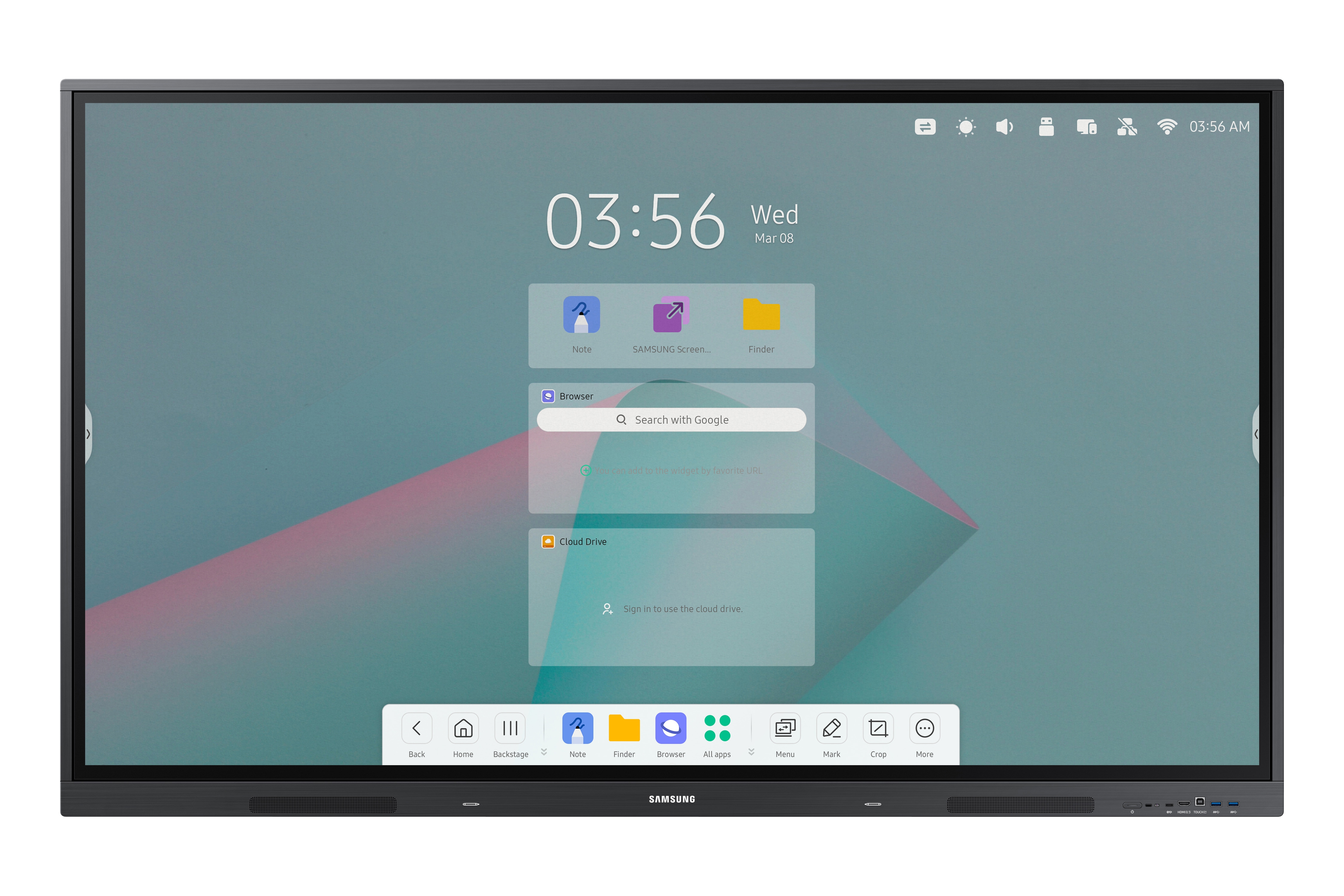 65” Samsung Interactive Display